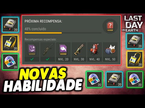 NOVAS HABILIDADE SUBINDO REPUTAÇÃO - Last Day On Earth