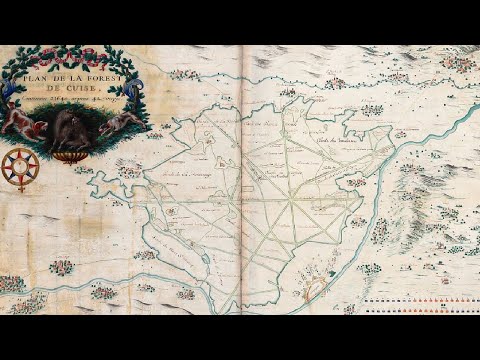 The Great Mastery of Waters and Forests - Department Plans - Year 1668