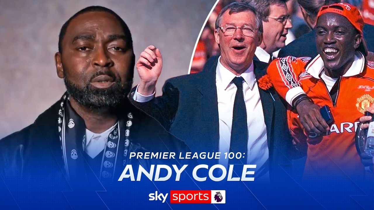 Andy Cole explains his story from leaving Arsenal to winning the treble 🏆 | PL 100: Andy Cole