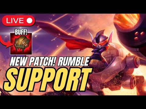 NEW PATCH! AP ITEMS OP?! RUMBLE SUPPORT DAY!
