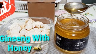 How To Make korean Ginseng with Real Honey