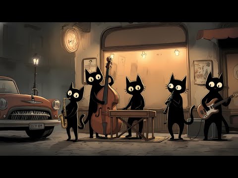 Black Cats Deep Bass Jazz: Feel-Good & Smooth Jazz Beats for a Chill Vibe