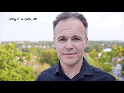 Väderklippet om Stephen Hawking och ostadigt väder i Sverige