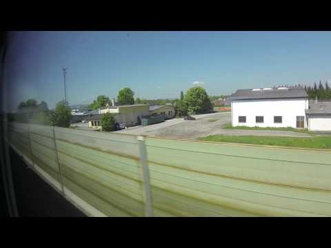 Moscow — Nice train, part 8, Judenau — St Pölten, Western Railway (Austria)