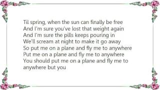 Augustana - Coffee and Cigarettes Lyrics