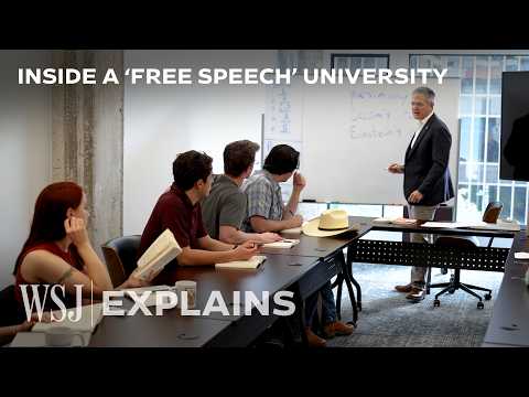 A Day at the 'Anti-Woke' University Funded by Billionaire Trump Backers | WSJ