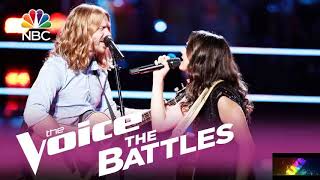 Adam Pearce vs. Whitney Fenimore “Stop Draggin My Heart Around” | The Voice 2017 Audio Official