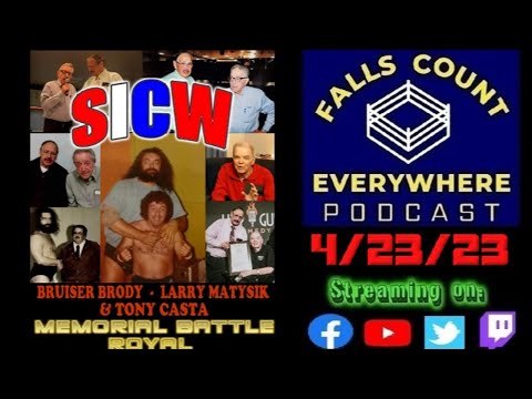 Falls Count Everywhere Ep. 98 Feat. Bruiser Brody, Larry Matysik, Tony Casta Memorial Battle Royal