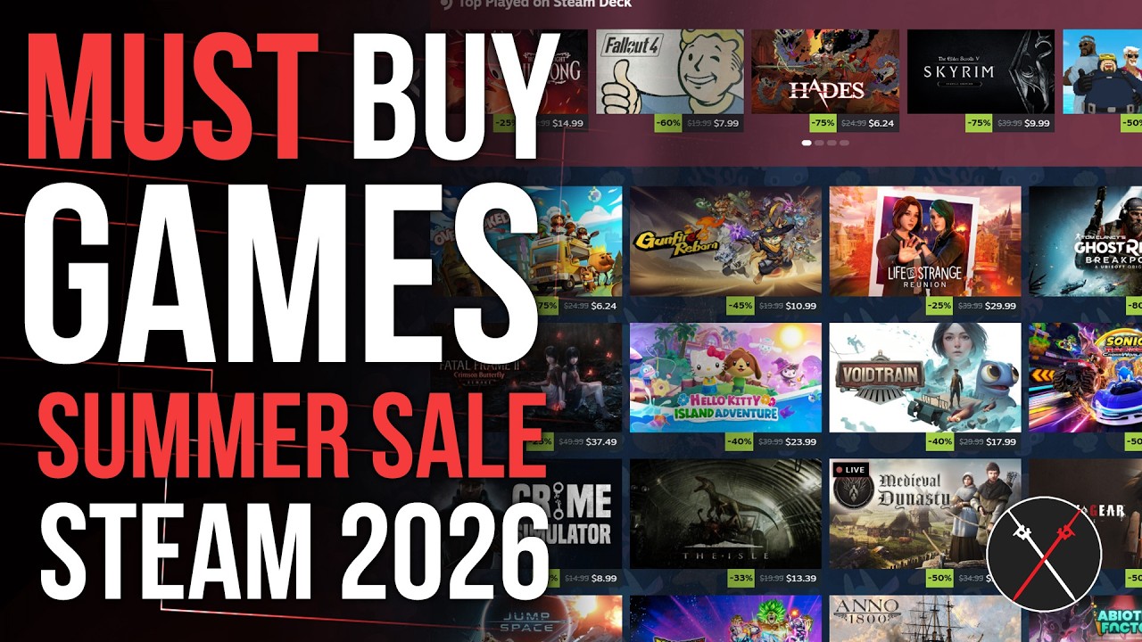 Steam Summer Sale 2026  - Which GAMES and RPGs Are the BEST To Buy NOW!!