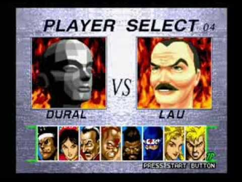 Virtua Fighter 2 Cheat - Unlock Dural - Sega Mega Drive / Genesis