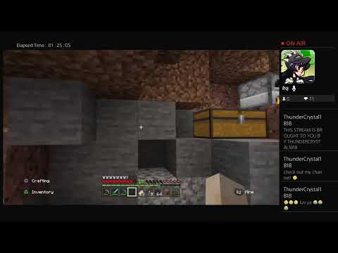 A Peaceful Place To Mine My Troubles Away. Minecraft pt 1