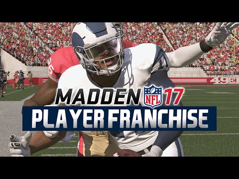 Madden NFL 17 - WR Player Franchise Ep. 10 - Week 9 at. 49ers  [Rookie Season]