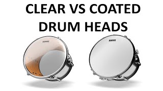 Video thumbnail for Comparing Evans G2 Clear VS Coated Tom Heads by Jake Poole (Juicy Jake)