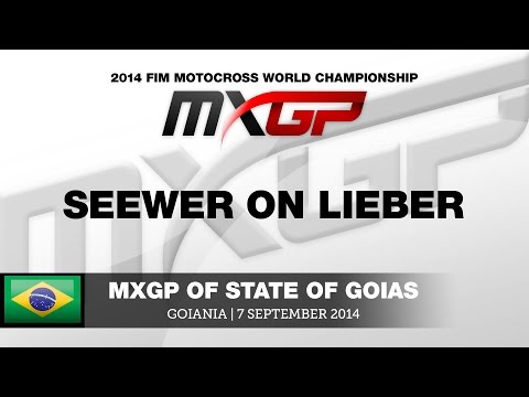 MXGP of State Of Goias 2014 - Seewer vs Lieber - Motocross