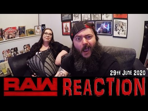 WWE RAW 29TH JUNE 2020 REACTION!!!