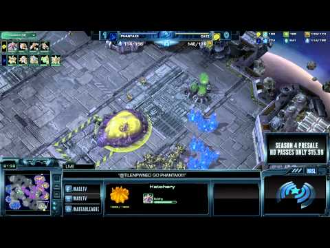 NASL Season 4 Qualifier 2 - Ro256 - Phantaxx vs Catz - Game 2