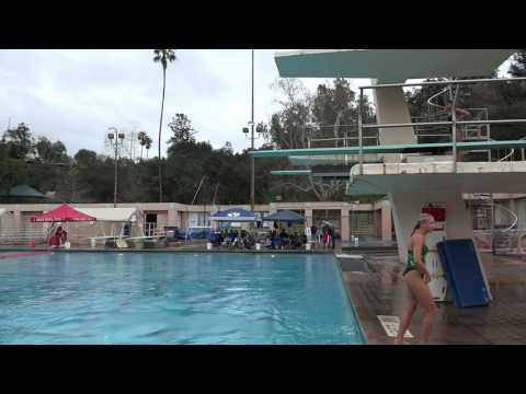 Women's 3m Diving Prelim Round 2 - 2017 MPSF Swimming and Diving Championships
