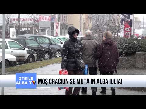 Mos Craciun se muta in Alba Iulia!
