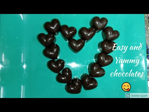 how to make easy and yummy chocolates|#homemade chocolate|#easy chocolate recipe| budget chocolates
