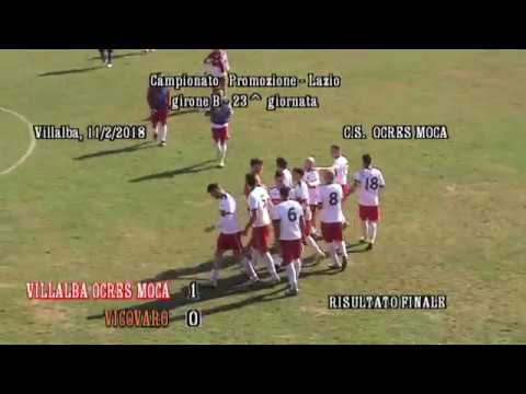 Villalba Ocres Moca - Vicovaro - sintesi -11 febbraio 2018