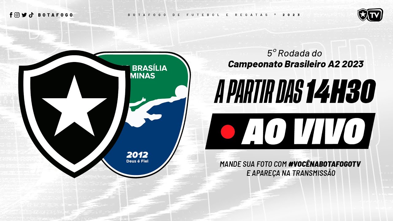 AO VIVO: Botafogo recebe o Minas Brasília no Nilton Santos pelo Brasileiro Feminino A2