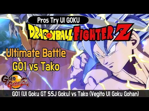 Ultra Instinct Goku, The Ultimate Battle! GO1 vs Tako [DBFZ Pro Replays]