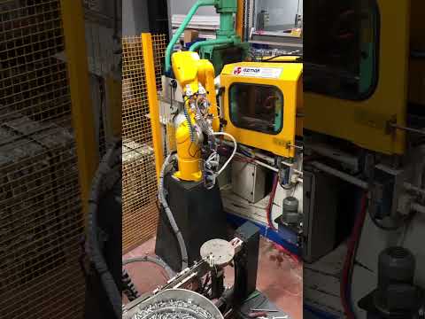 6 Eksen Robot Enjeksiyon Besleme Sistemi - UNL Robotic