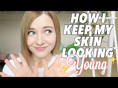 どのように私は私の肌を若く見て維持する方法 (How I Keep My Skin Looking Young)