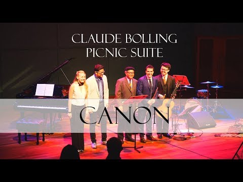 Claude Bolling: Picnic Suite for flute, guitar and jazz piano trio - V. Canon