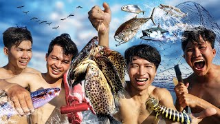 𝐓𝐨𝐧𝐲 | Survival Challenge at Vung Tau Beach ️🎣