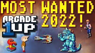 Top 10 Most Wanted Arcade 1Up Cabinets for 2022!