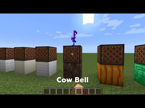 Every minecraft note block sound 1.14 - 1.19 Java and Bedrock edition