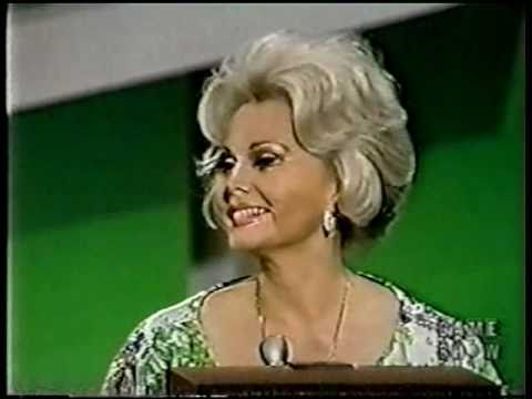 Zsa Zsa Gabor and Joan Collins on 1975 game show "Tattletales"