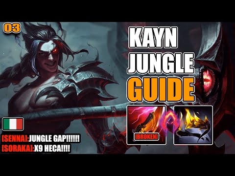 🔥 KAYN JUNGLE SPIEGATO BENE | Guida Completa ITA su Pathing, Macro e Build | League of Legends #03