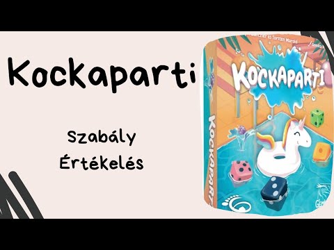 A gyorsasági Yahtzee? Kockaparti társasjáték játékbemutató és szabályismertető - Társasozz Okosan!