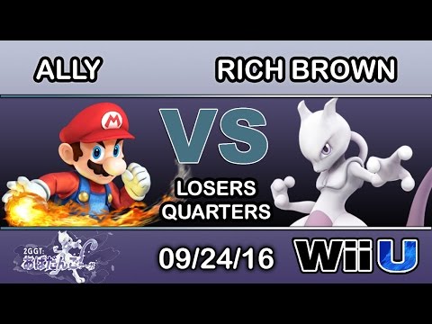 2GGT: Abadango Saga - C9 | Ally (Mario) Vs. Rich Brown (Mewtwo) Losers Quarters - Smash Wii U