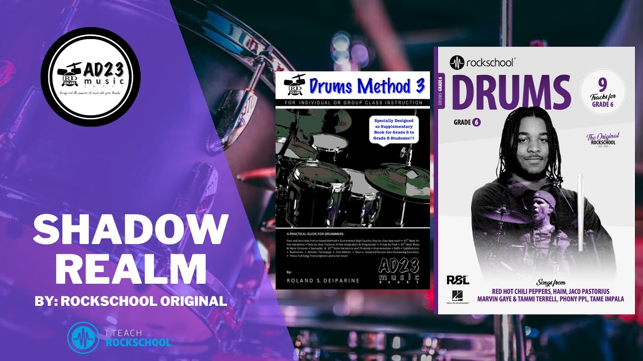 Shadow Realm | Rockschool Drums Grade 6 2024