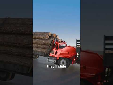 Could Logs Really Fly Off A Truck? 😨