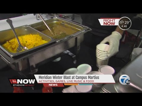 Meridian Winter Blast going on all weekend in downtown Detroit