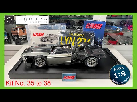 1:8 Eleanor Mustang - Eaglemoss [Project update, No. 35 to 38] + Bonus: Display stand