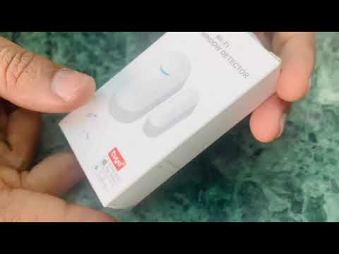 Moes WiFi Gate Magnetic Sensor; With Battery video