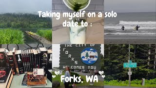 Solo Date to Forks, WA - Twilight Store, La Push, Thrifting, Exploring PNW