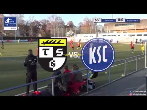 12. Spieltag: TSG Balingen gegen Karlsruher SC II