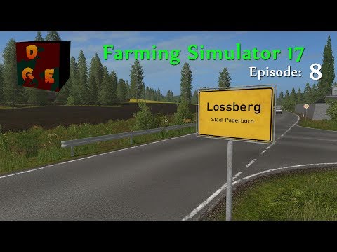 Farming Simulator 17 Lossberg Episode 8: Broken train