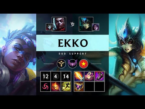 Ekko Support vs Nami - VN Master Patch 25.19