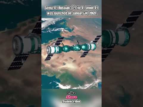 Soyuz 4 launched on 14 January 1969 #space #monatize #shortvideo #unfrezzmyaccount #viralvideo