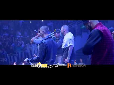 "Somos De Calle (Remix)" 'en vivo (Baby Rasta y Gringo - Los Lobos Choli 2016)