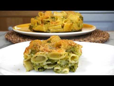PASTA al FORNO Broccoli e Gorgonzola! Pasta al Forno Incredibile e facile del Fine Settimana!