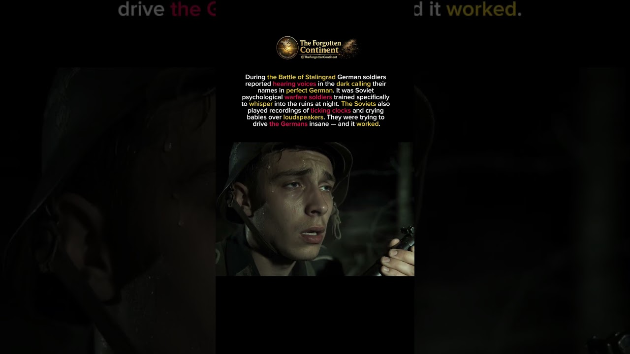 The Soviets Tried to Drive German Soldiers Insane at Stalingrad