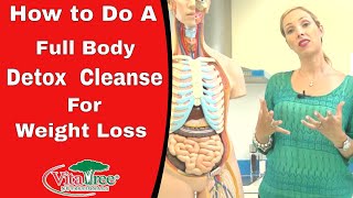 How to Do Full Body Detox Cleanse : Best Detox Cleanse for Weight Loss - VitaLife Show 151